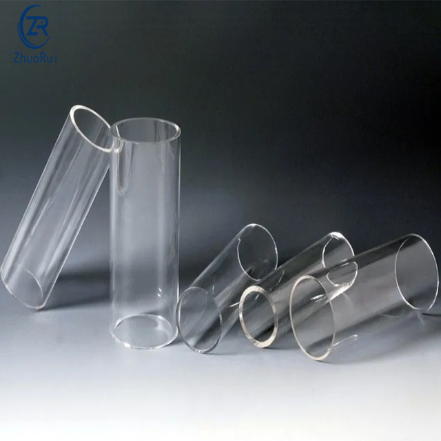 Factory sell high quality Transparent Clear Polycarbonate Pipe PVC/PC/PMMA Acrylic Plastic Tube Acrylic Cylindrical Tube