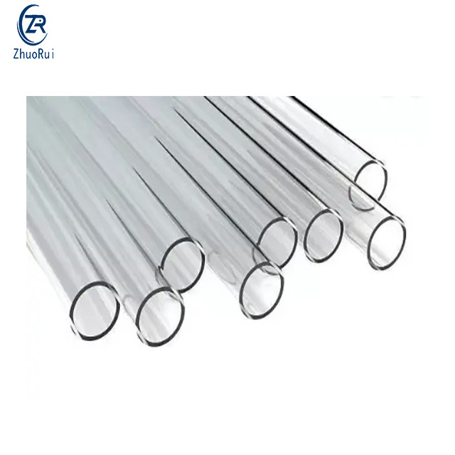 Factory sell high quality Transparent Clear Polycarbonate Pipe PVC/PC/PMMA Acrylic Plastic Tube Acrylic Cylindrical Tube