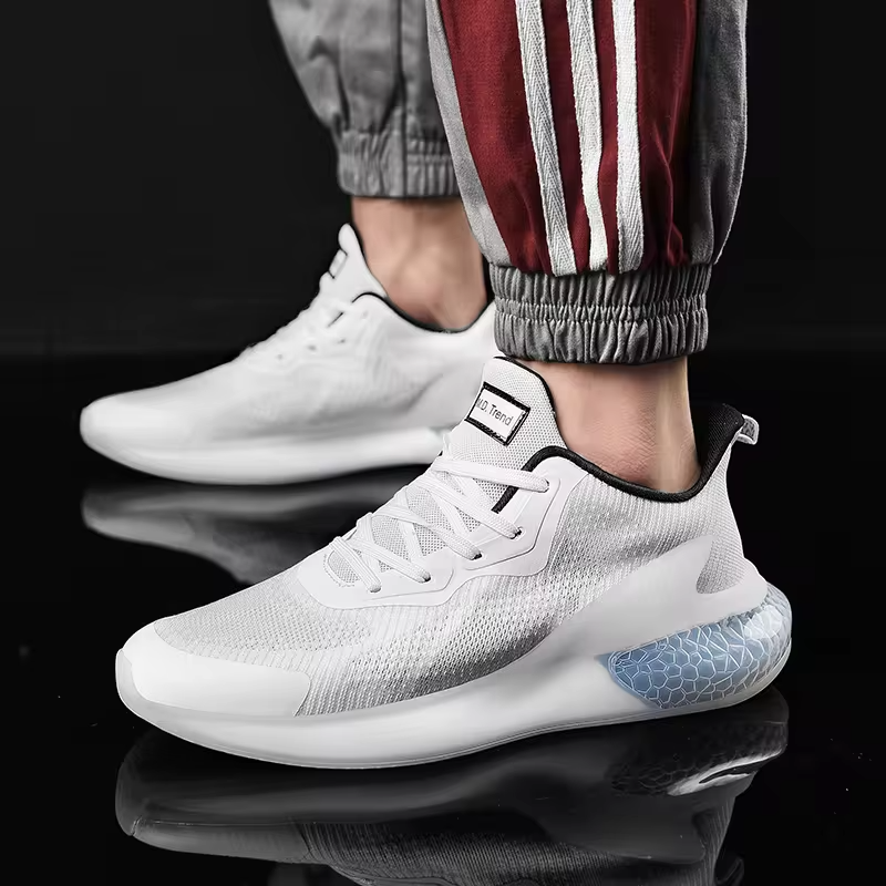 Sneakers,Light Chunky Trendy White Herren Uomo High Quality Wholesale Breathable Walking Running Custom Logo Men Shoes