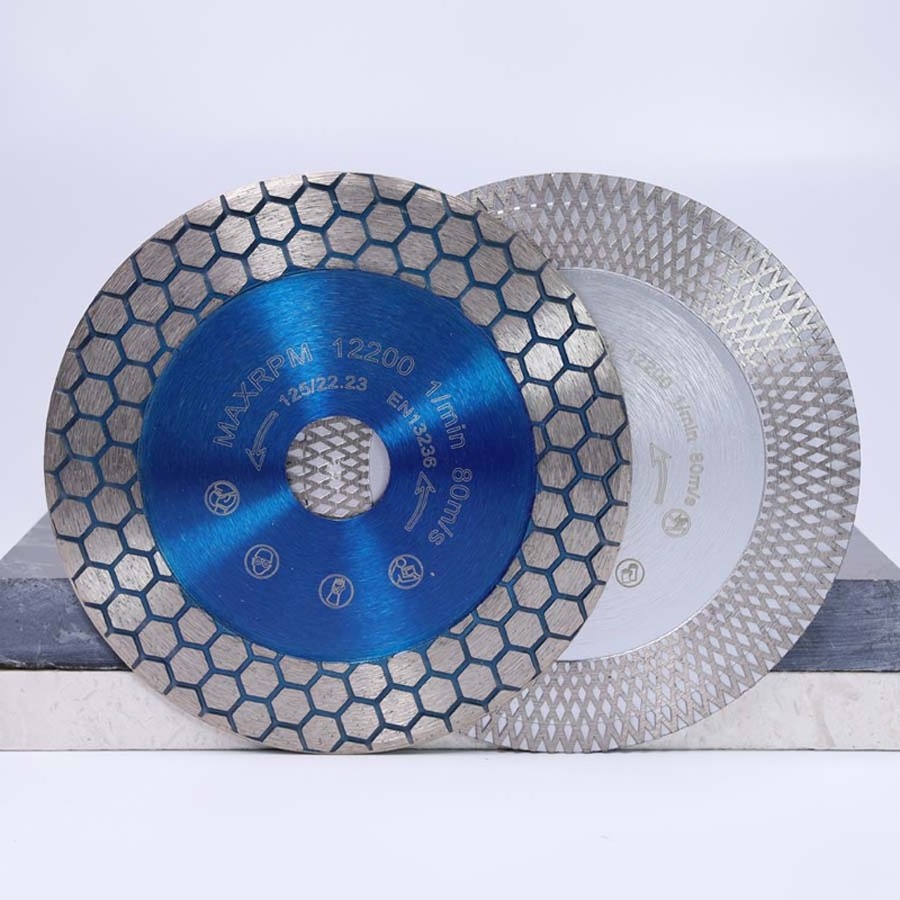 High quality 45 degree edge cut diamond saw blade Honeycomb shape Miter Saw Blade