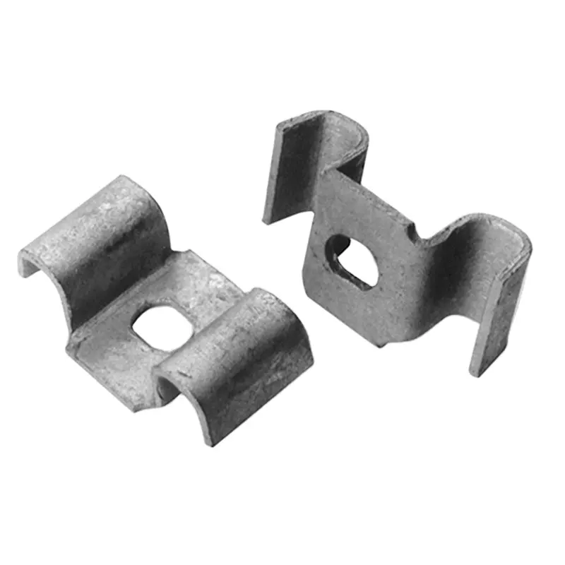 buckle fastened stainless steel grating fixing clips M style saddle fastener galvanized steel grating clamps