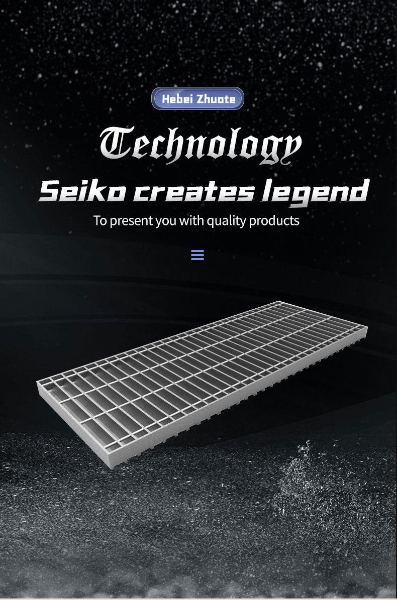 253/30/50mm Hot Dipped Galvanized Steel Grating/floor grating Metal Grid/Various Specification Grating Panels