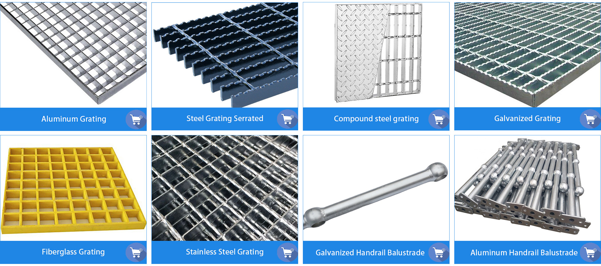 253/30/50mm Hot Dipped Galvanized Steel Grating/floor grating Metal Grid/Various Specification Grating Panels