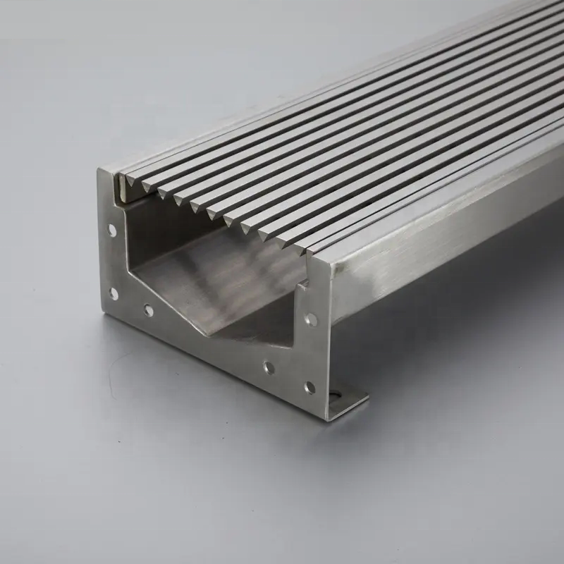 Hot Sale Wholesale Custom stainless steel Breweries commercial drain drainage channel stainless steel grating