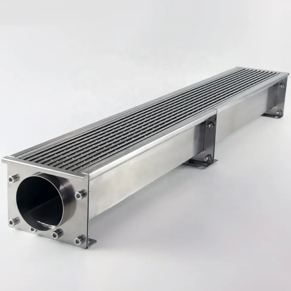 FLOOR GRATE Drainage channel stainless steel grating compact drain wedge wire heel guard grate