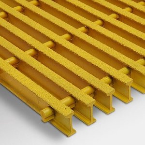 Anti Slip Fiberglass Reinforced Plastic Pultruded I-bar I-Section FRP Grating