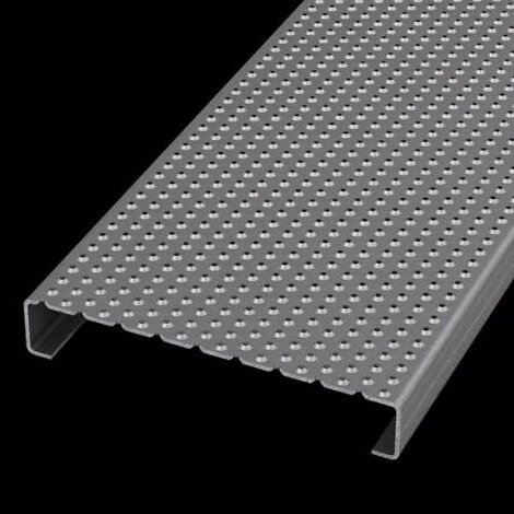 Factory Direct Customized Non Slip Perforated Safety Grating Traction Tread