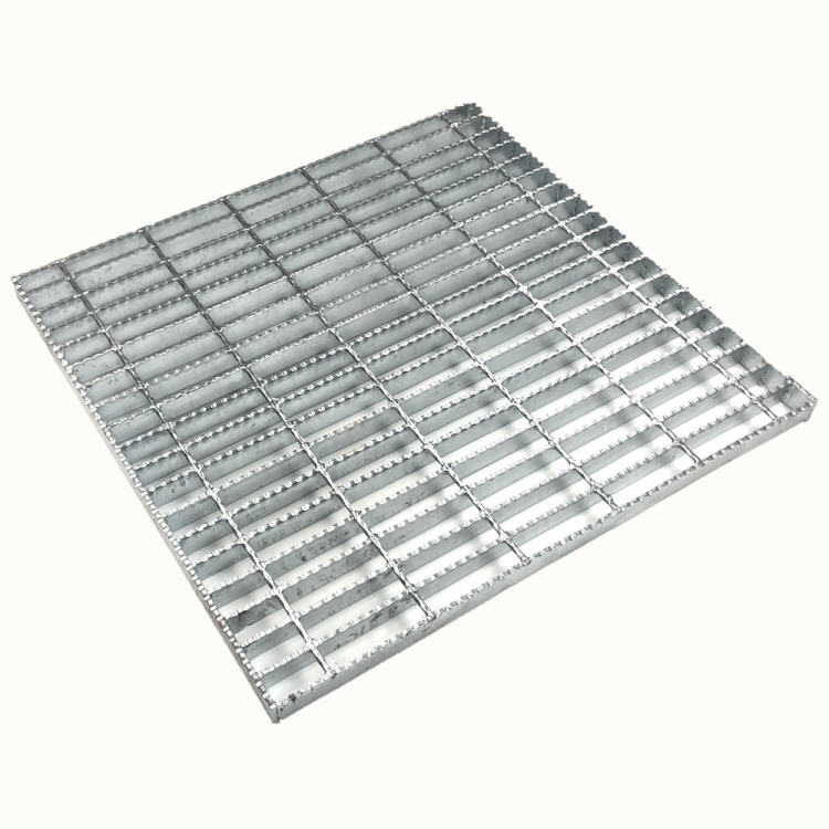 Supply hot-dip galvanized platform steel grating walkway Flat steel height 50 mm steel grating pedals