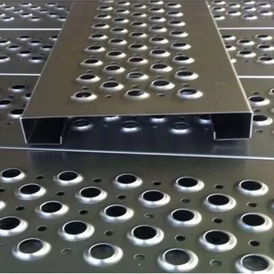 Factory Direct Customized Anti-slip Perf-O Perforated Metal Safety Grating Walkway