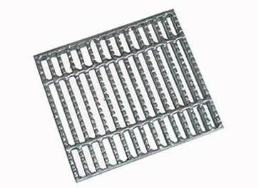 Professional Platform Galvanized Serrated Steel Gratings for structure flooring walkway