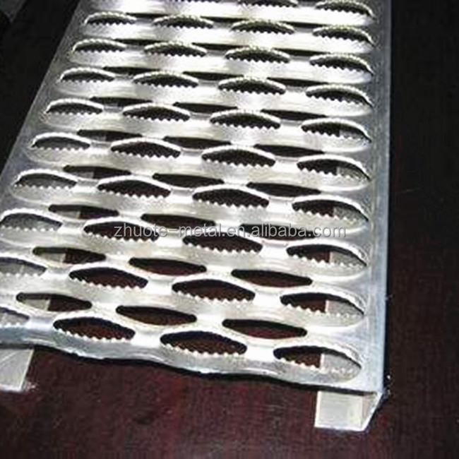 Anti Skid Perforated Aluminum Safety Plank Grating Grip Strut for Platform Walkway