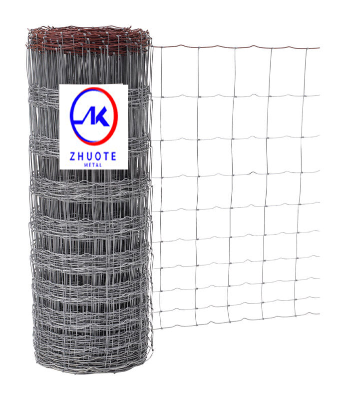 Cheap 4 Ft 5 Ft Goat Fencing Galvanized Farm Field Wire Mesh Cattle Fence Price