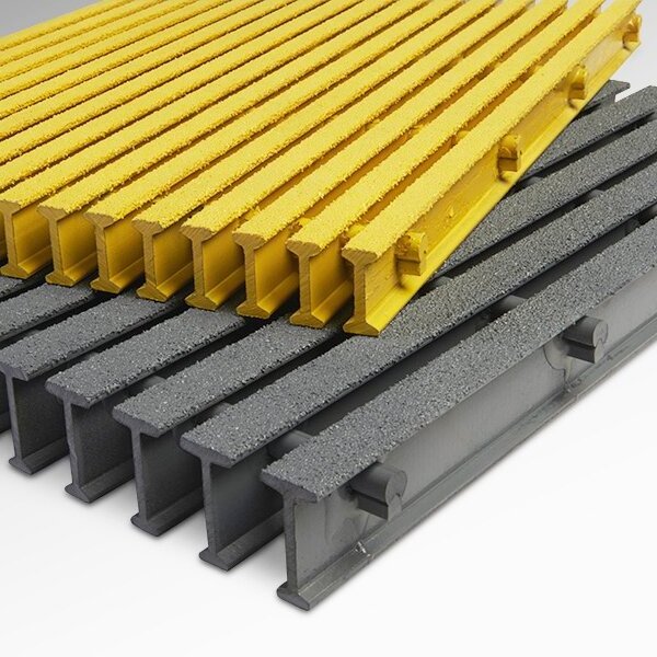 Anti Slip Fiberglass Reinforced Plastic Pultruded I-bar I-Section FRP Grating