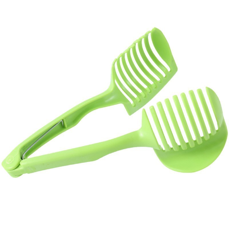 Household Plastic Tomato Slicer Lemon Cutter Multipurpose Handheld Vegetable Fruit Slicer