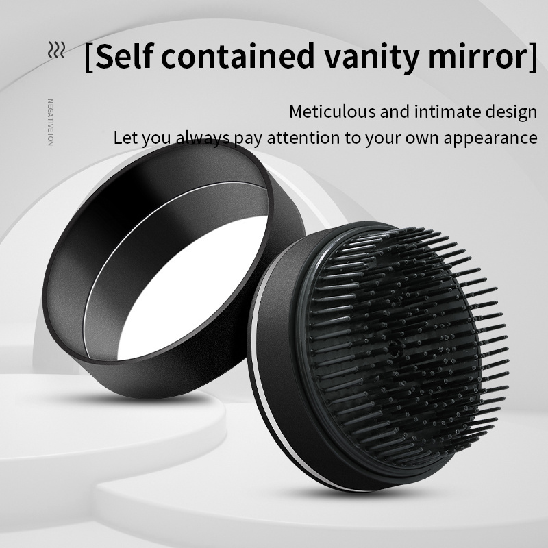 Hair Brush Portable Electric Ionic Hairbrush Vibrating Scalp Massage Comb Circle straight Negative Ions Comb