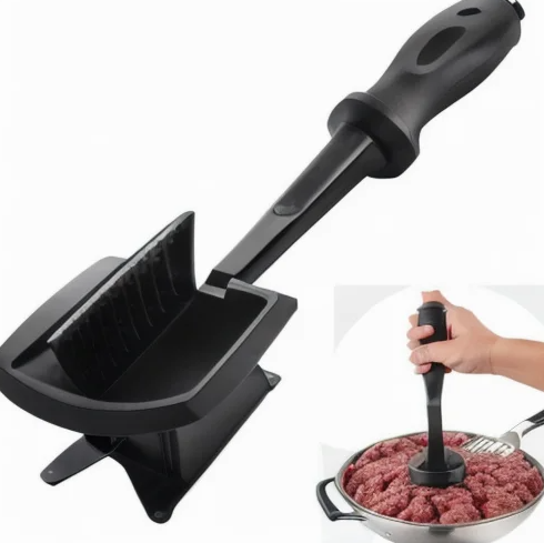 One Stop Shopping Food Masher Wholesale Kitchen Gadget Ground Beef Hamburger Chopper Heat Resistant Cookware Potato Meat Masher