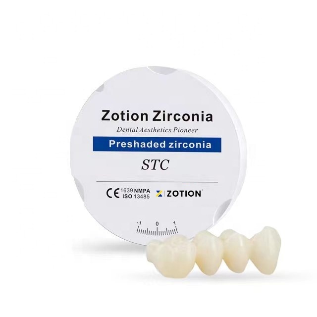 Dental Zirconium Dioxide pucks for VHF dental milling machine