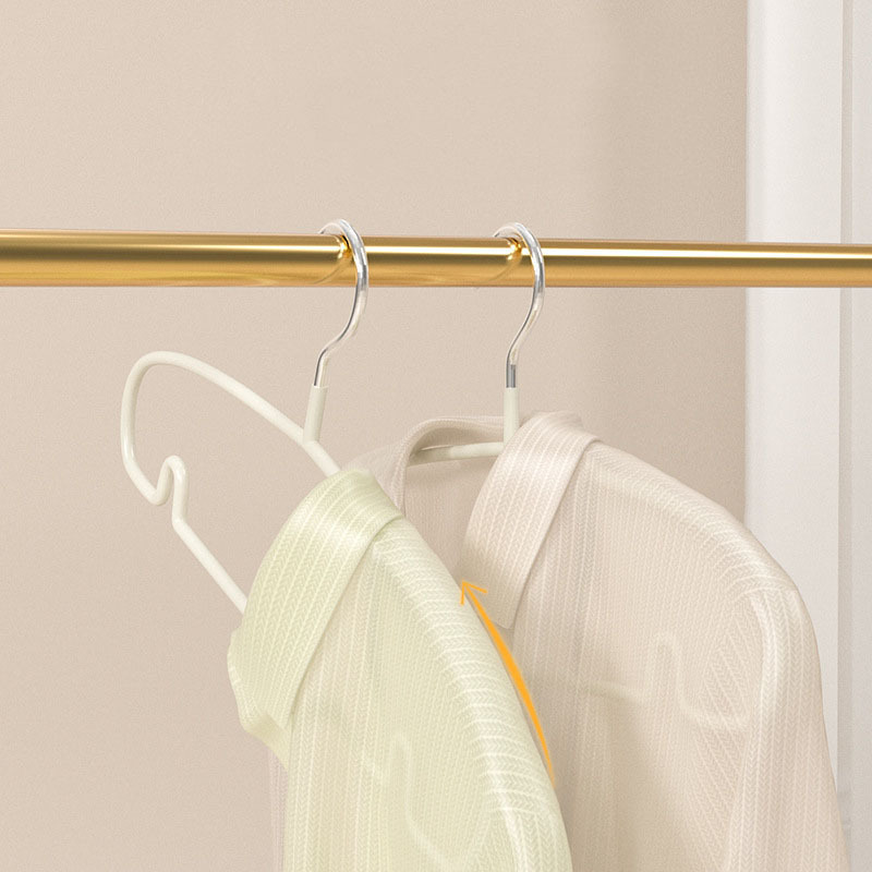 Dip Plastic Clothe Hanger Non Slip Dormitory Household Clothe Hanging To Prevent Clothes Deformation Clothes Storage Coat hanger