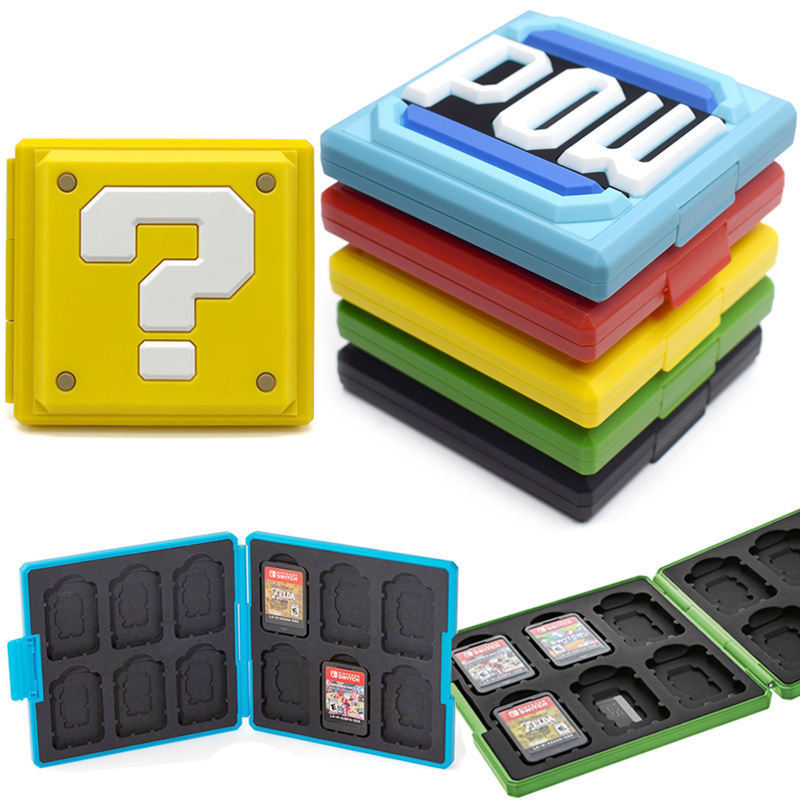 12 in 1 Game Card Case Storage Box Protective Cover NS Switch Game Card Holder Carry Storage Box For Nintendo Switch