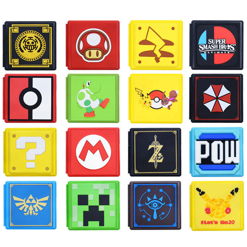 12 in 1 Game Card Case Storage Box Protective Cover NS Switch Game Card Holder Carry Storage Box For Nintendo Switch