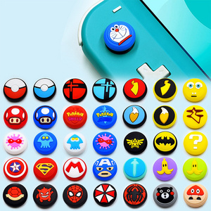 Factory Wholesale Cute Cartoon Rubber Case Cover Joystick Switch Analog Thumb Grip for Nintendo Switch Accessories