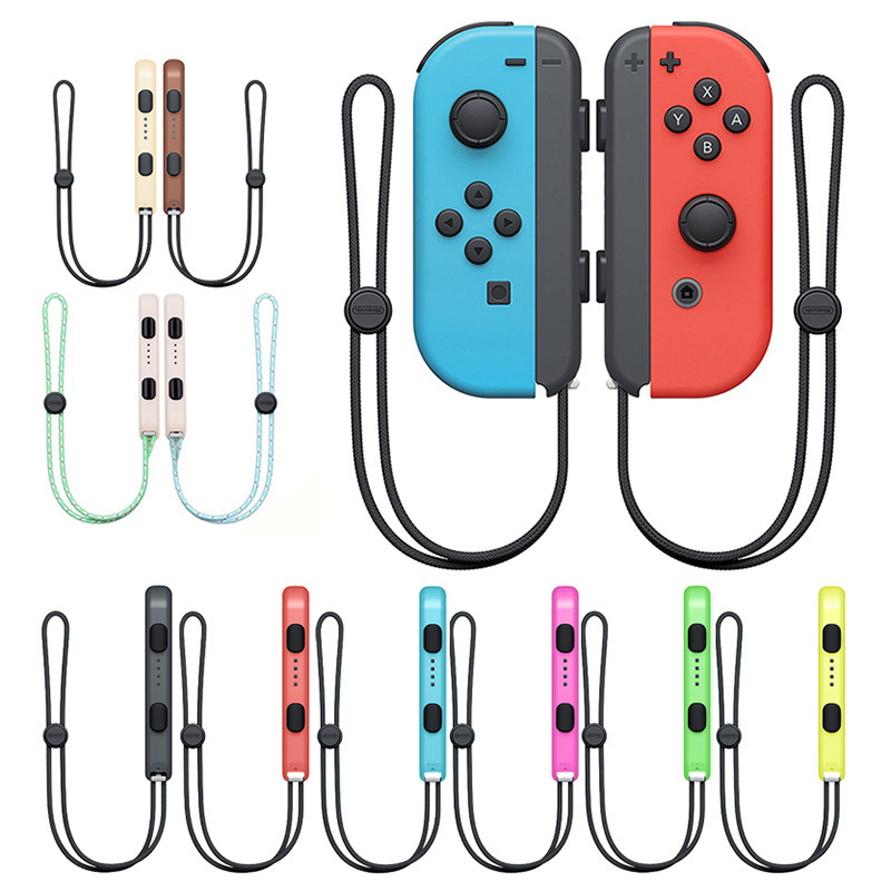 2 Pack Lanyard Replacement Parts Accessories Wrist Strap for Switch Joycon Controller