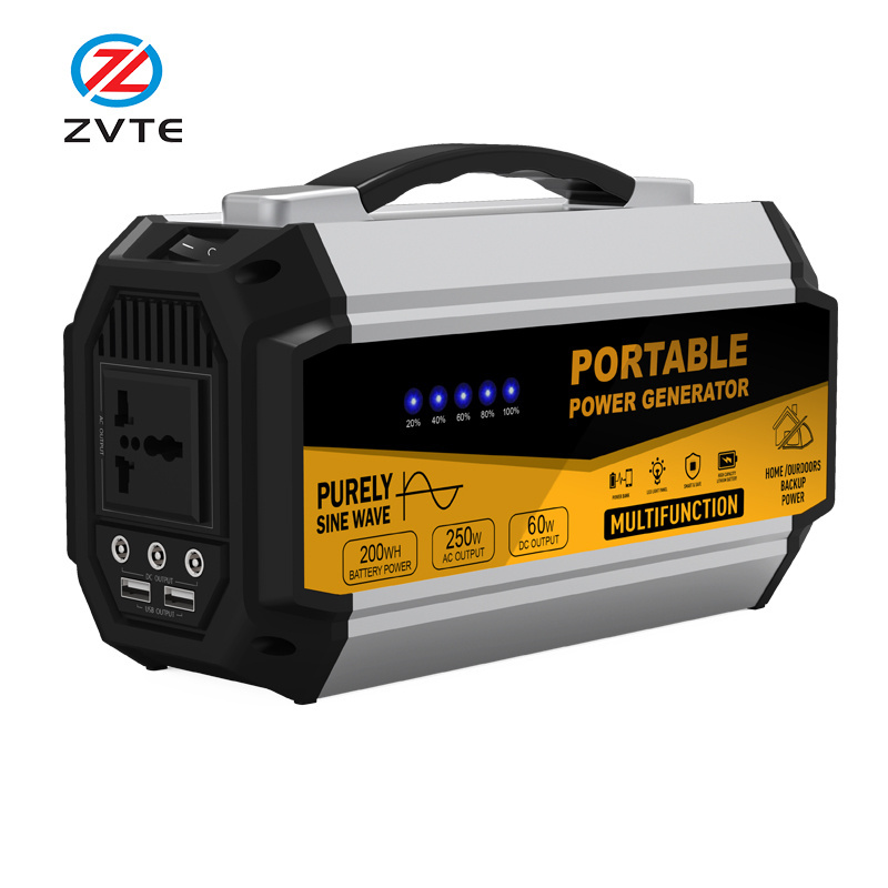 Portable Solar Generator Power Source 250Wh 67500mah Battery Pack P35