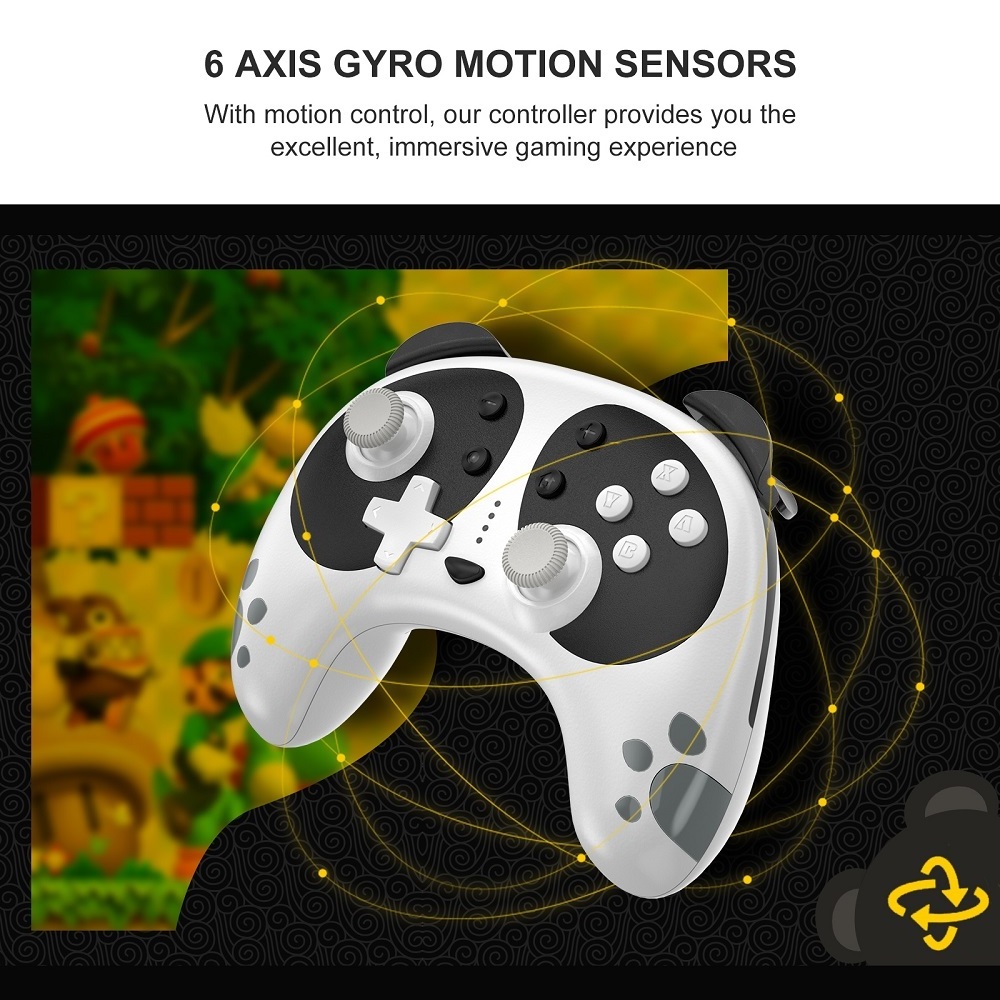 unique panda Wireless BT Gamepad  Controllers For Nintendo Switch mod