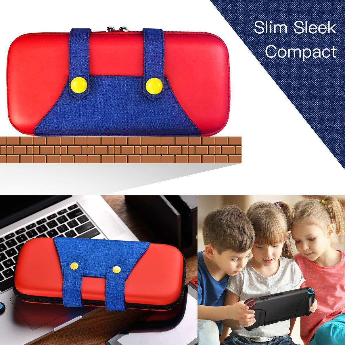 Portable Travel Small Bag Hard Shell Zipper Storage Pouch Game Switch Accessories Protective EVA Carry Case for Nintendo