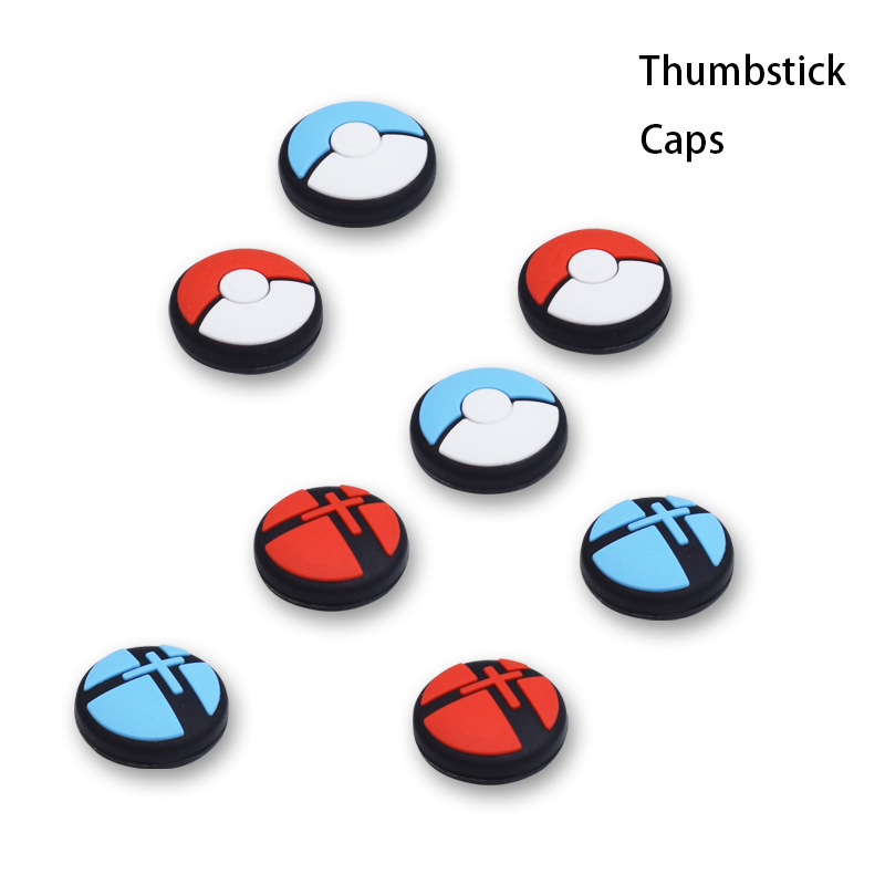 Rubber Analog Rocker Thumbsticks Grips For Nintendo Switch Console Joysticks Protective Thumb Grip