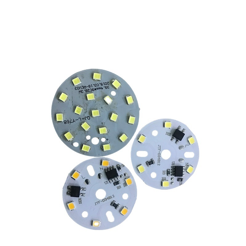 OEM One-Stop LED PCB 3w 5w 7w 9w 12w 15w DOB Driverless Aluminum Printed Circuit Board