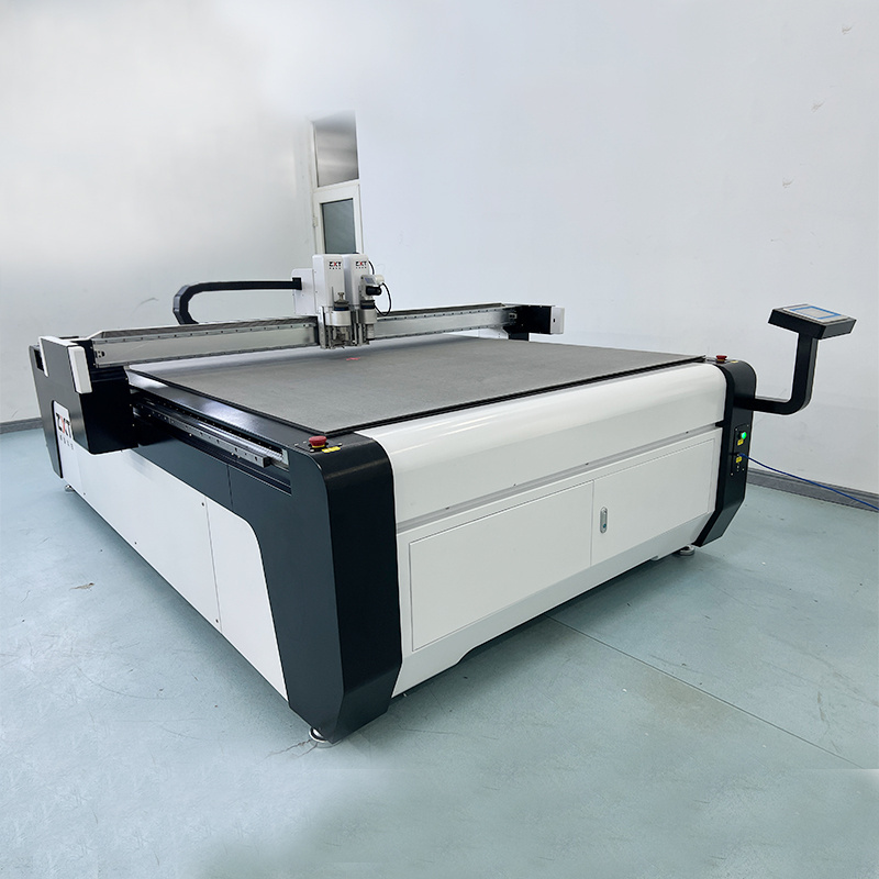 ZXT Digital Automatic CNC Cardboard Paper Box Cutting Machine Digital Carton Box Vibrating Knife Cutting Machine