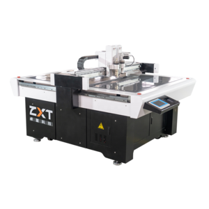 ZXT Customized Automatic Advertising Corrugated Cardboard Carton Cutting Machine For Cutting Gift Box/Paper Box