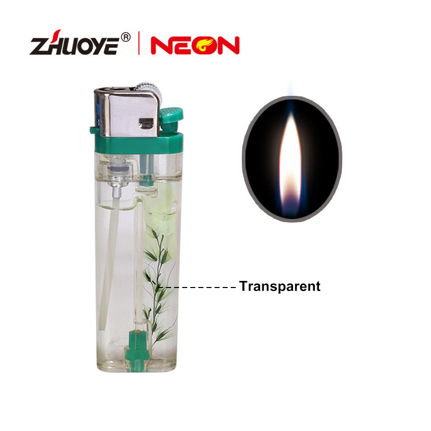 Lighter candle flint petrol gys bamboo lighter sleeve rechargeable and refillable lighter