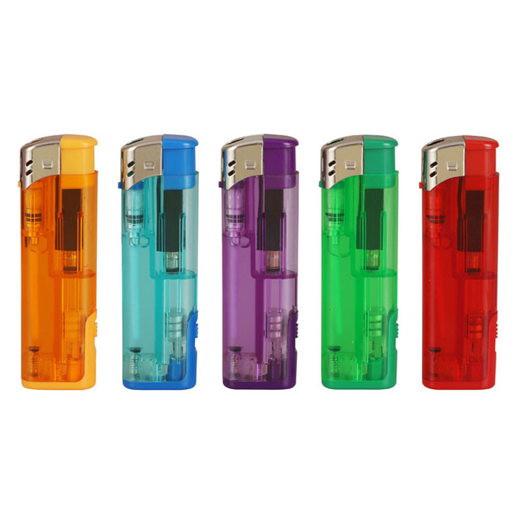 Hot sale Plastic ISO High Quality Table Electronic Aansteker Lighter Refillable Butane Lighter Feuerzeug