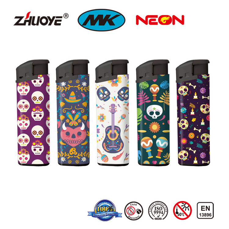 Zhuoye Lighter Wholesale Cheap Cool Rechargeable For Smoking Electric Cigarette Lighter