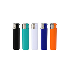 Supplier Cheap Disposable Candle Lighter Flame Custom Logo Art Table Smoking Lighter Wall Marvel Fancy Slim Cigarette Lighter