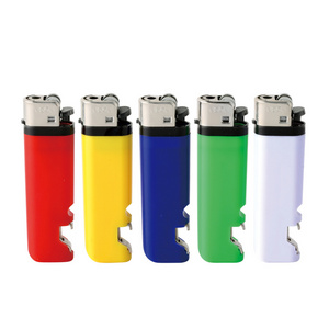 Solid cool lighter disposable lighter Electronic Special Design Functional With Opener High-end Refillable Cigarette Lighter