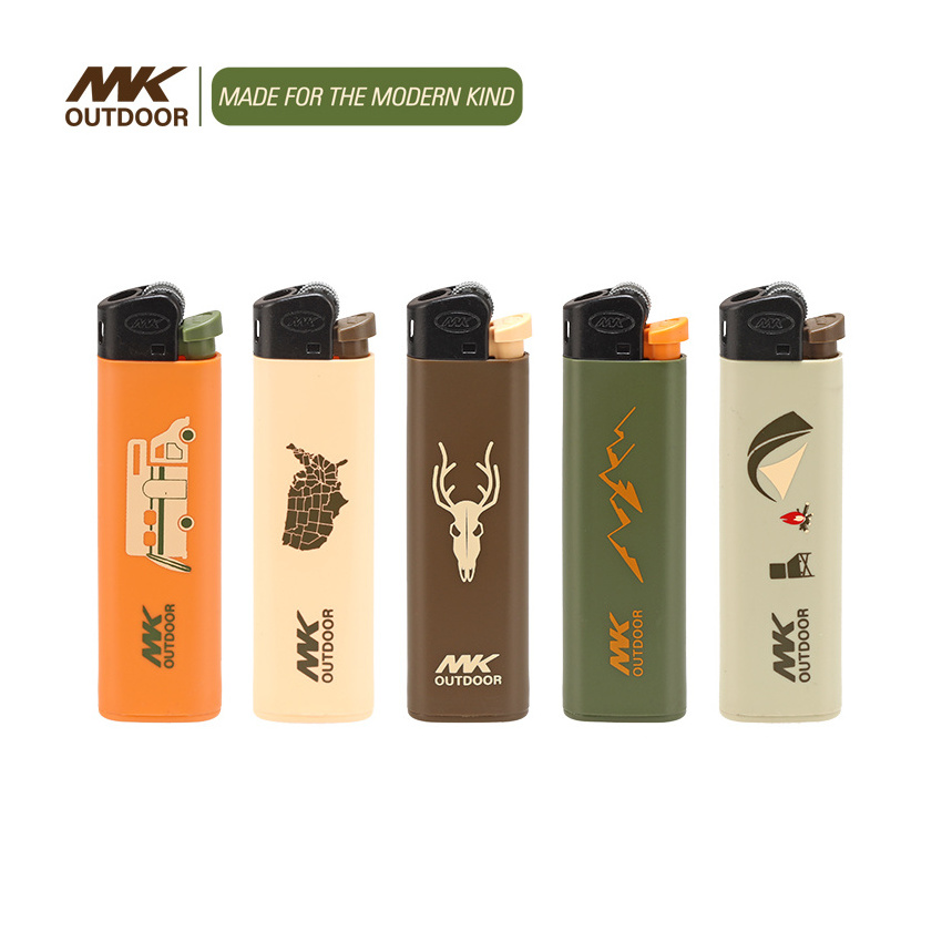 Plastic Cricket Gas Lighter feuerzeug Disposable Cigarettes Lighter with custom logo  encendedores Refillable Cricket Lighters