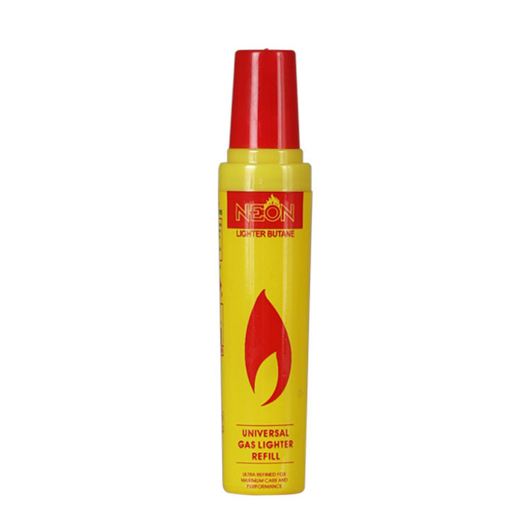 18 ML Zhuoye Lighter High Quality Plastic Material Premium Performance Expectation Butane Gas Refill