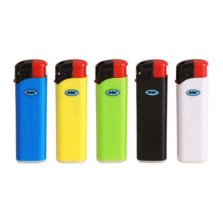 Hot sale Plastic ISO High Quality Table Electronic Aansteker Lighter Refillable Butane Lighter Feuerzeug