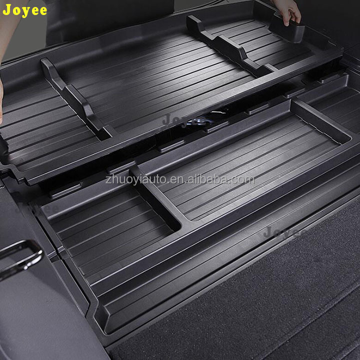 Trunk Box Spare Tire Storage Box For Toyota RAV4 XA50 2013-2019 2020 20212022 2023 Interior parts Large Space Organizer Holder