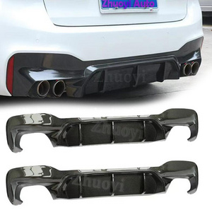 Modified Accessories For BMW 5 Series G30 G38 Rear Bumper Diffuser Exhaust Rear Spoiler Carbon Fiber M5 Body Kit Hood Side Skirt