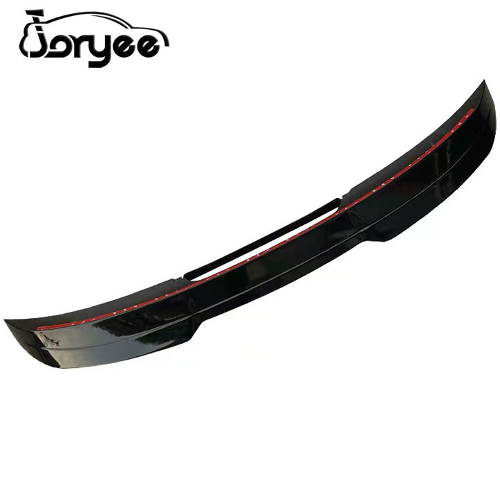 2023 Rear Trunk Spoiler Lip For VW Polo Gti R 2010-2019 2020 2021 2022 Carbon Fiber Boot Wing Body Kit Exterior Tuning Accessory