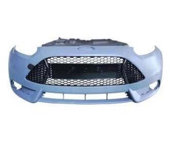 Custom Front Bumper 2012-2014 For Ford Focus ST 2015-2018  Body kit with Grille OE style Tuning Abs Plastic Accessories Rs