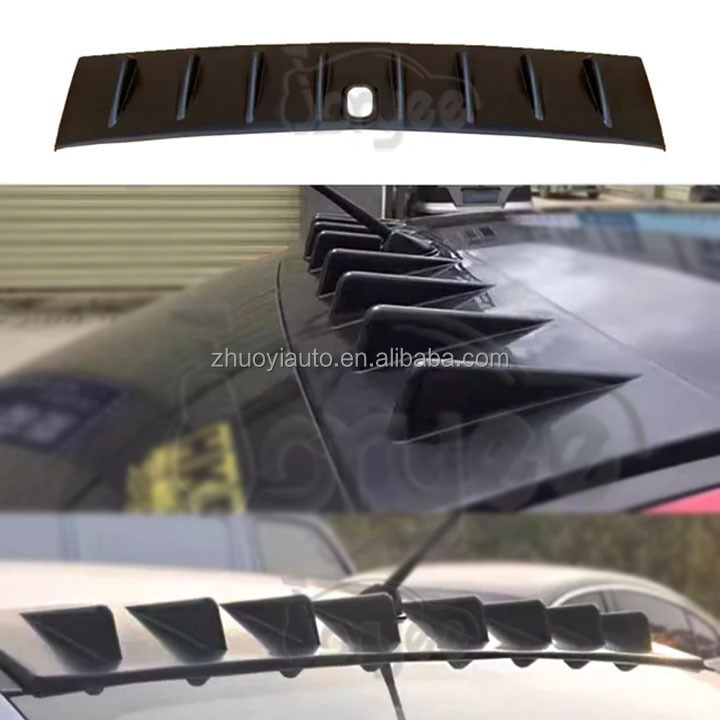 Rear Spoiler Trunk Wing For Mitsubishi Lancer EVO 7 8 9 EX 2006 2009-2015 2020 Carbon Fiber Boot Car Roof Shark Tuning Accessory