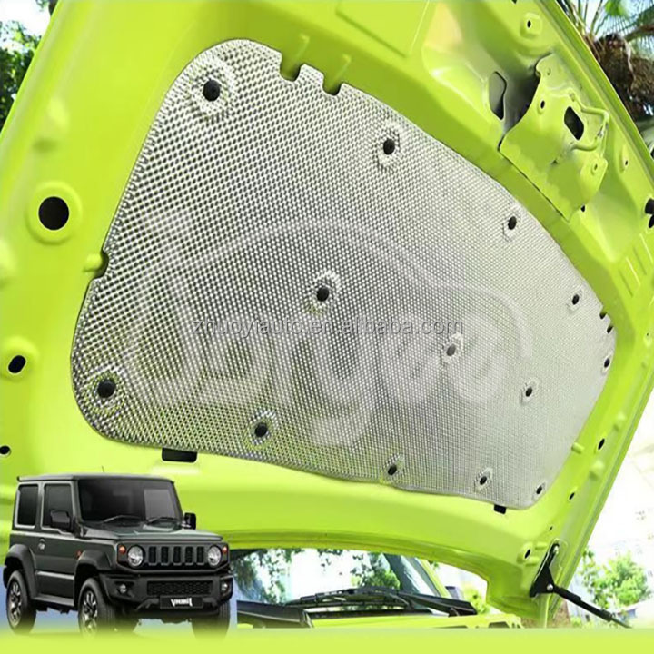 Bonnet Sound Insulation Cotton Mat For Suzuki Jimny JB74 JB64 2019-2023 Hood Heat Shield Cover Pad Car Engine Fender Spare Parts