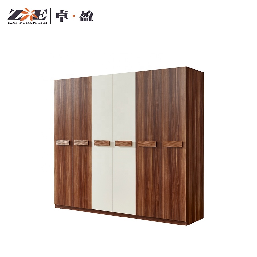 Hotel Bedroom Furniture Set Modern Home Wooden Wardrobe Clothes Organizer