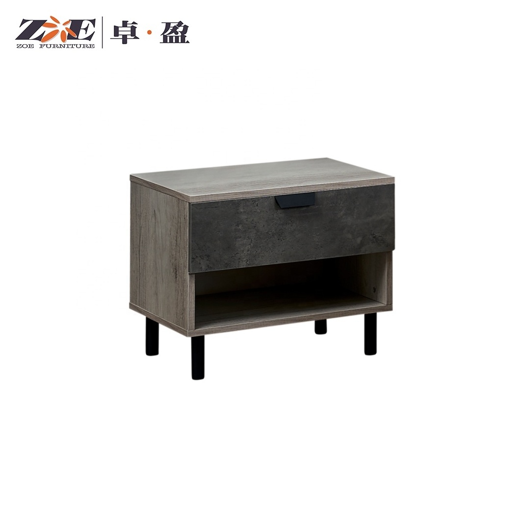 Modern Home Furniture Wooden Bedroom Furniture Set Nightstands