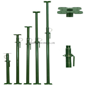 Scaffolding galvanized 6m Adjustable Steel Props Formwork Support Steel Acro Shoring Prop Jack